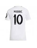 Real Madrid Luka Modric #10 Domácí Dres pro Dámské 2024-25 Krátký Rukáv